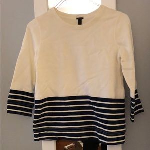 NWOT J Crew Nautical Top